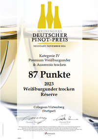 Wei&szlig;bugrunder R&eacute;serve_87 Punkte